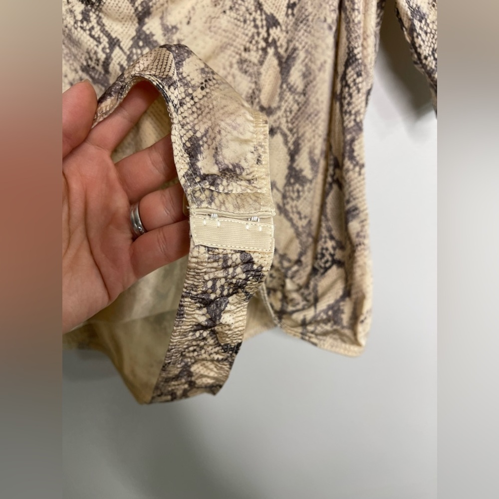Jonathan Simkhai Snake Print Bodysuit - Picture 6 of 9